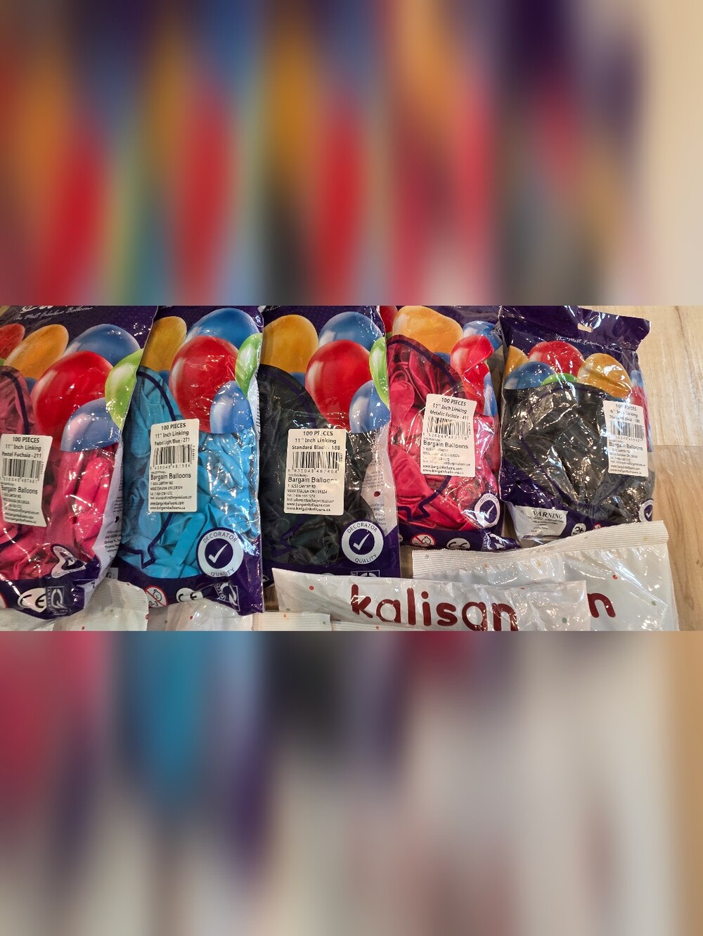Kalisan And Decomex Designer Grade Balloons - Picture 3 of 3